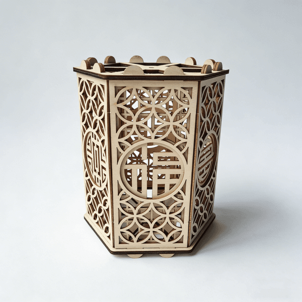 Custom Wooden Laser-Cut Lanterns: Creative Gifts and Decorative Ornaments