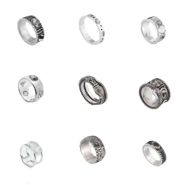 GVGGI Ring designer Ring 2026 High quality luxury Ring designer jewely 925 Silver Zircon Beads women Plated Romantic Classic Couple rings wholesale exquisite Gifts