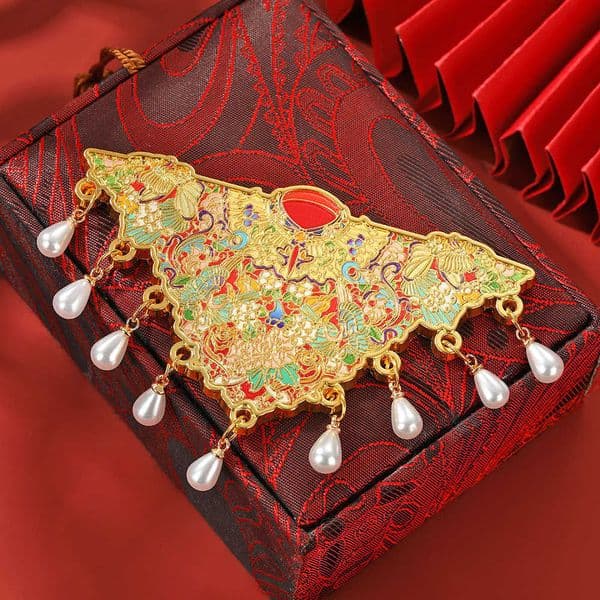 New Museum-style Butterfly Cloud Shoulder Refrigerator Magnet Metal Magnetic Chinese Cultural Trend Gift Refrigerator Magnet L260318