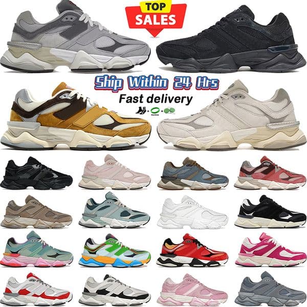 Mens designer shoes 9060 Sneakers for Men Women Mesh Platform Running Shoes Triple White Black Rain Cloud Grey Workwear Dusty Lilac Outdoor sneakers Womens Trainers