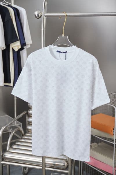 2026 Men's Plus Tees & Polos Round neck embroidered and printed polar style summer wear with street pure cotton T-Shirts j216