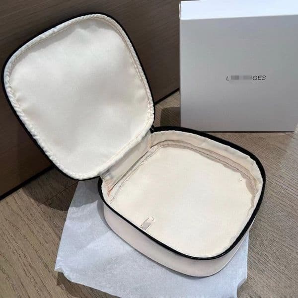 Square Go-Out Portable Cosmetics Organizer for Desk & Travel