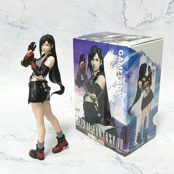 The Hottest Toys Of 2026 Blind Box 20Cm Final Fantasy VII Anime Girl Figure Tifa Gamelady PVC Action Figures Model Collectibles Desk Decoration Chrims