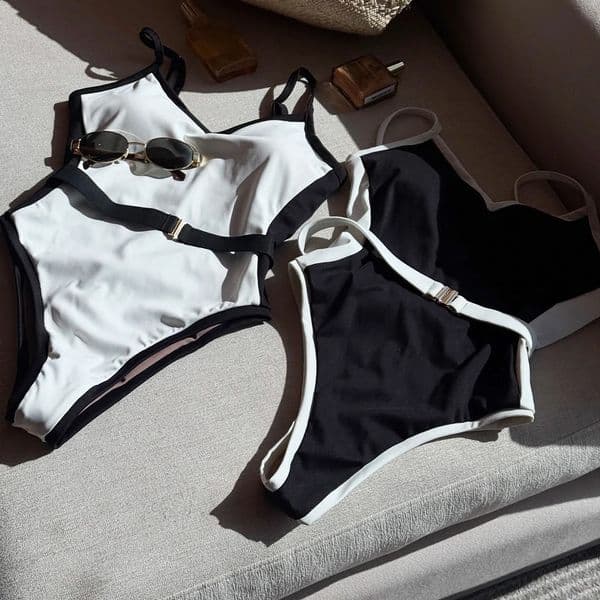 Sexy Women Swimsuit Female Swimwear 2025 Monokini Swimming Suit Bathing Suit High Waist Biquini Push Up Beachwear260316BJ