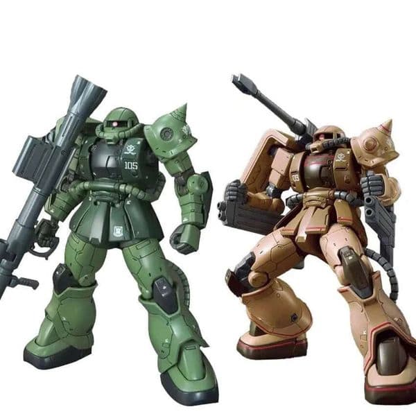 top toys of 2026 hg 1 144 assembly kit gto ms06c6 r6 zaku 2 type c6 anime action figures robot mecha plastic model doll toy kids gifts 250612 toy