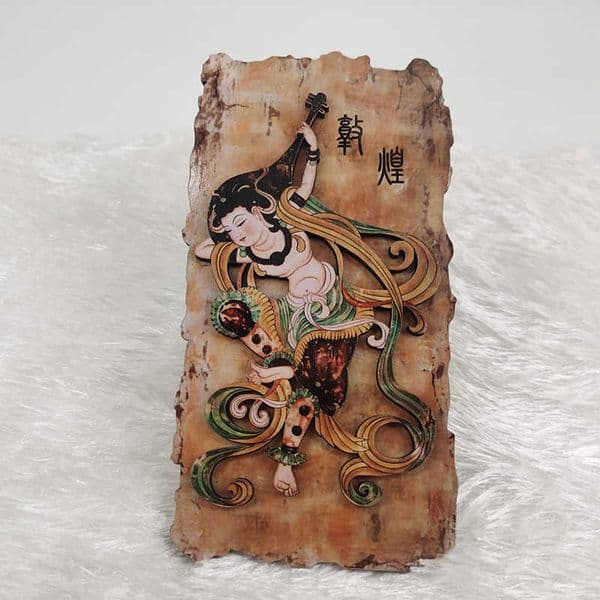 Magnetic sticker wall art wooden refrigerator sticker creative 3D decorative design L260318