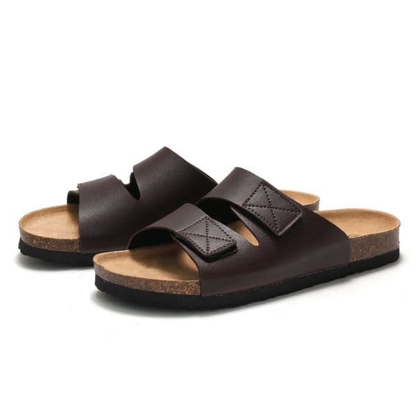 RUIZUSTOCK summer new retro breathable designer slippers trendy fashion classic casual beach shoes for men