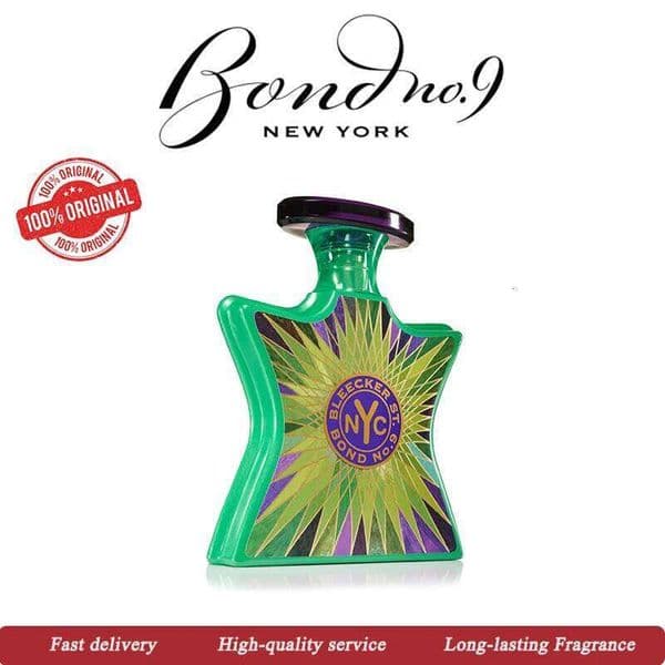 Bond No. 9 New York Bleeker Street Unisex Eau De Parfum Persistence Arabian Women's Perfume Makeup 100ML Cologne 26H0318