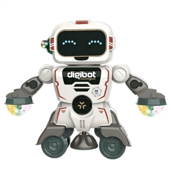 2026 New 360 Degree Rotating Sic, Dance Children's Early Education Intelligent Robot Interactive Colorful Lights Birthday Gifts For Boys And Girls Ele zsz