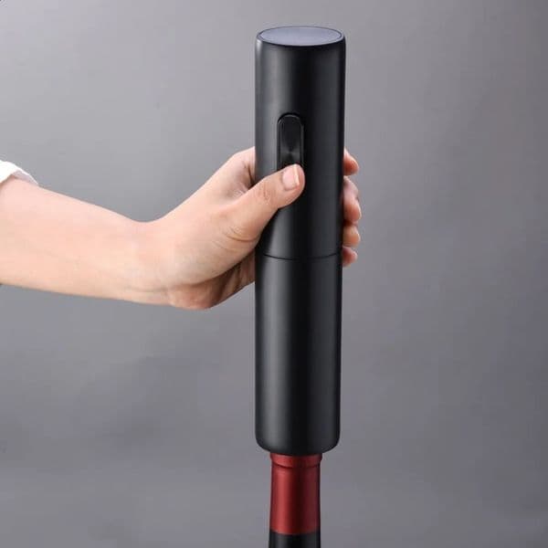 5 in1 Electric Wine Bottle Opener Foil Cutter Pourer Stopper Wine Opener Set Vacuum Stoppers Red Wine Corkscrew Home Party 260316