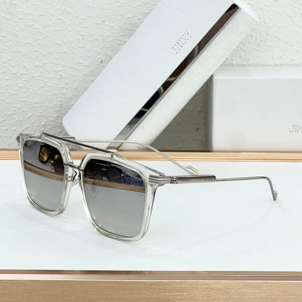 New JIMMY CH~ KEOHH/S Eyewear High Quality Designer Sunglasses Fashion Luxury Brand Classic Square Big Frame UV400 for Men Women With Original Box Case Size 54-19-150