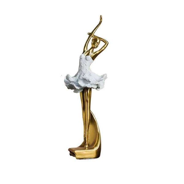 Ballet Girl Figurine Living Desktop Wine Rack Ornament Resin Art Figures Statue Modern Room Creative Sculpture Home Decor 26W0319