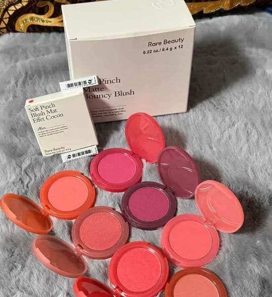 7colors Rare Beauty Blush Selena Soft Pinch Blush 6.4g Mat Matte Bouncy Blusher Face Cheek Makeup Long Lasting Blushes Powder Beauty Cosmetics HOPE HAPPY WORTH new