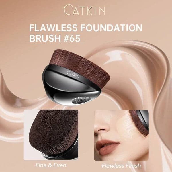 Bestseller CATKIN Makeup Brush Flat Top, Soft And Fluffy Professional Cosmetics Foundation Powder Eyeshadow Beauty Tool Ddmyhappy