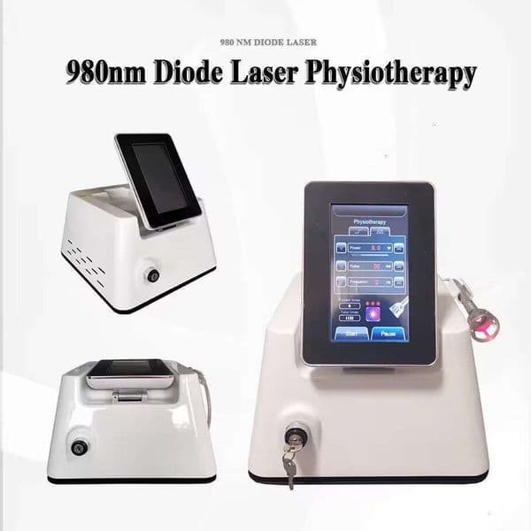 Side-Effect-Free Fiber Optic 980Nm Diode Laser For Physiotherapy Pain Relief And Tissue Healing Dysmenorrhea Edema Removal Muscle Injury Rehab Machine