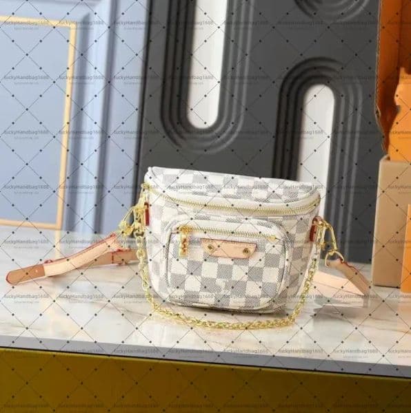2026 Designer Fanny Packs Women men Waist Bag Genuine Leather Man Mini Bum Bag Shoulder Cross Body Bag Bumbag Chest Bag luxury fanny 1