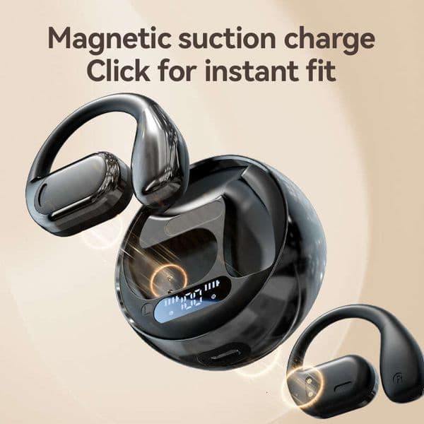 M76 cross-border bestseller OWS with ultra-long battery life, aluminum alloy translation true wireless Bluetooth earphones Ai