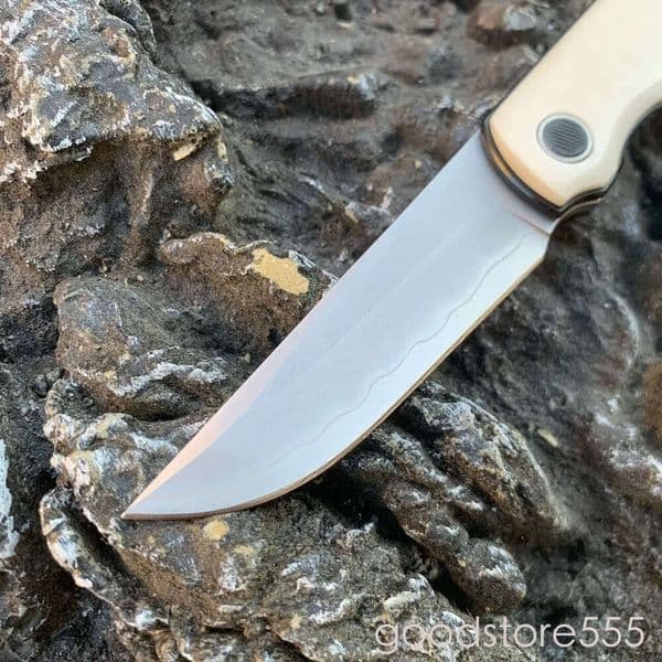 TRSKT Flipper couteau Knife,Tactical Pocket fixed blade knife Knives,Cool Camping Folding Knife,Unboxing Edc Tool pocket knife ,Resin Handle,60Hrc Blade Droship