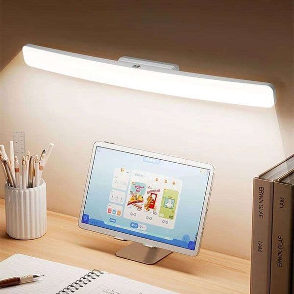 Desk Hanging Magnetic Table Lamp Led Usb Rechargeable Stepless Dimming Cabinet Closet Wardrobe Night Light 26H0318