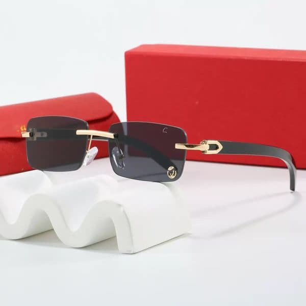 sunglasses for women designer designer glasses Diamond cut sunglasses Radiation Protection Anti-UV eyesglasses Protect eyes BGold silver sun glasses designer