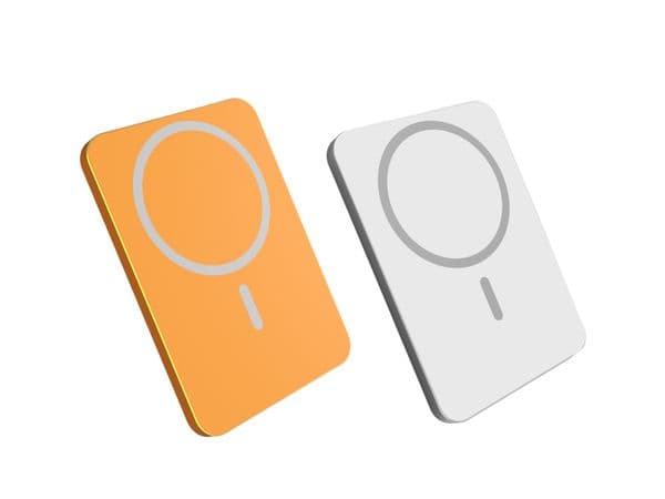 Stylish Slim 5000mAh Magnetic Wireless Power Bank, Fast Charging with LED Display, Durable Stable Battery, Business Travel Commute, Corporate Gift for iPhone
