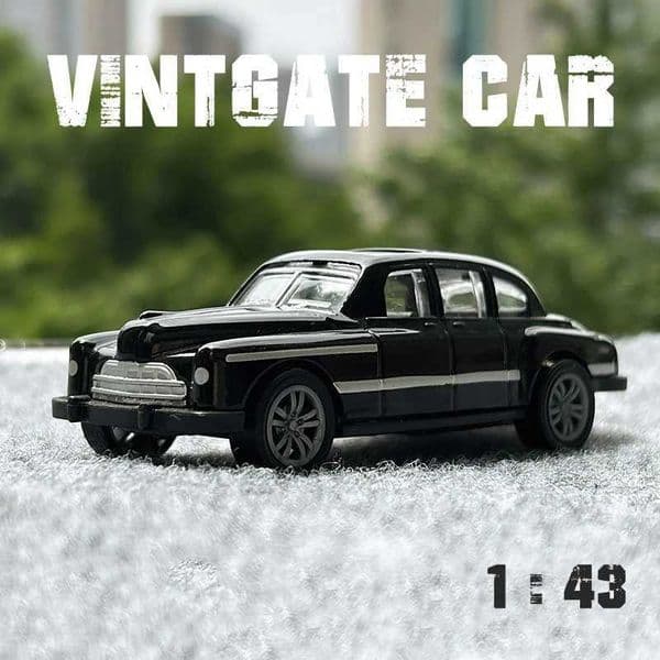 143 Alloy Vintage Diecast Car Model Car Classic BENZ Pull Back Car Model Miniature Vehicle Replica Gift For Kids Adults Y260319 C260323