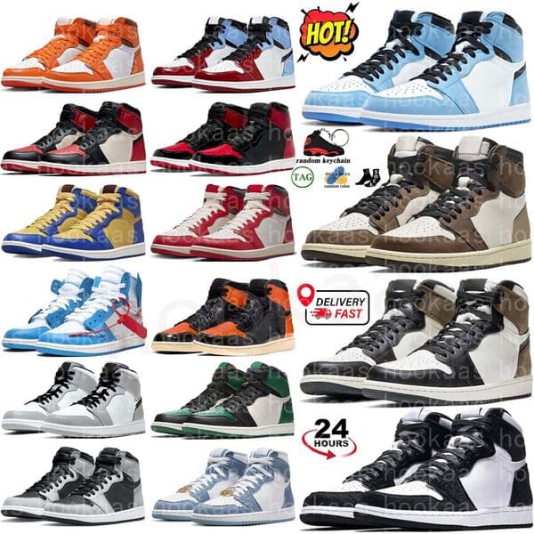 basketball shoes 1 1s High Fragment Varsity Red Sport Royal Union Shadow ragment Sport Royal Fragment Shattered Backboard Black Toe Reimagined men women sneakers