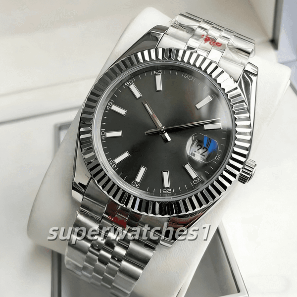 Luxury automatic mechanical watch 36/41mm business fashion watch couple classic stainless steel dial strap sapphire glass gift