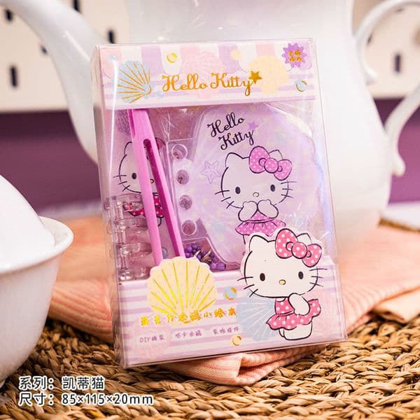 Bestseller Hello Kitty Sanrio Official Graffiti Mini-Book Children's DIY Fun Toy Mall Gift Wholesale Souvenir ddmytues