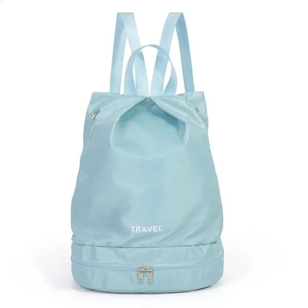 Waterproof Swimming Bag Shoe Compartment Lightweight Outdoor Beach Dry Wet Separation Simple Fitness Boys Girls 260319