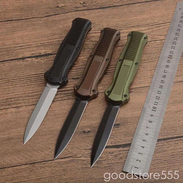 fixed blade knife 6Models 3300/3310 Infidel Fixed Blade Kitchen Knife 3.85 couteau D2 pocket knife Blade, Aluminum Handles