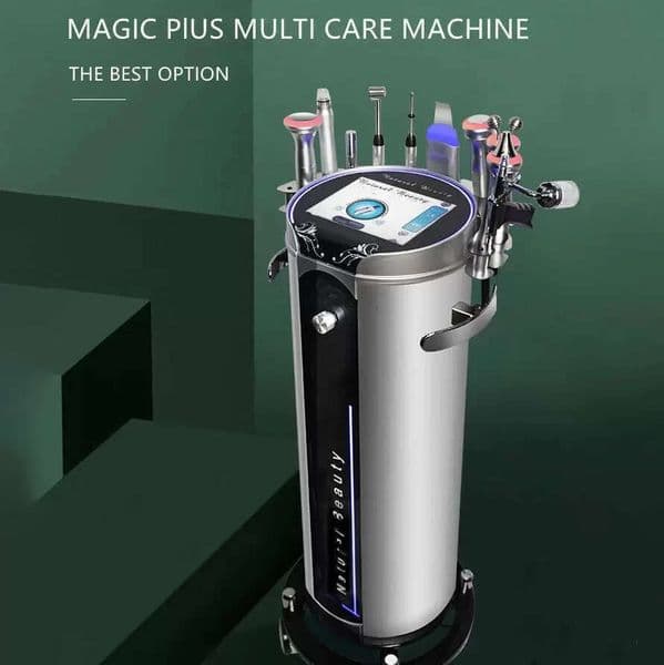 Massage Use 10 In 1 Beauty Device Skin Revitalizing Complexion Improving Collagen Rebuilding RF Eye Care Scrubber Exfoliating Ion Face Lifting Massage Cente