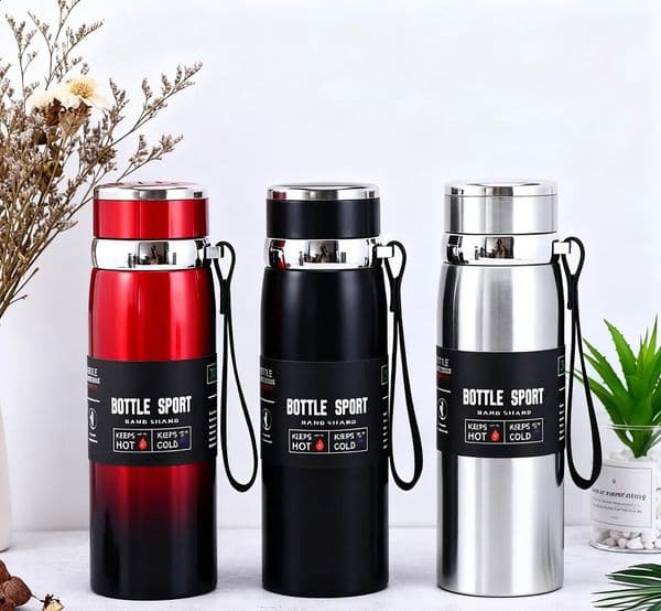 1L Thermal Water Bottle Keep Cold and Water Bottle Thermos for Water Tea Coffee Vacuum Flasks Stainless Steel Thermos Bottle 260316