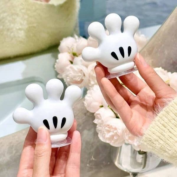Toothbrush holder Palm cute bathroom towel suction cup multi function traceless hook data cable winder