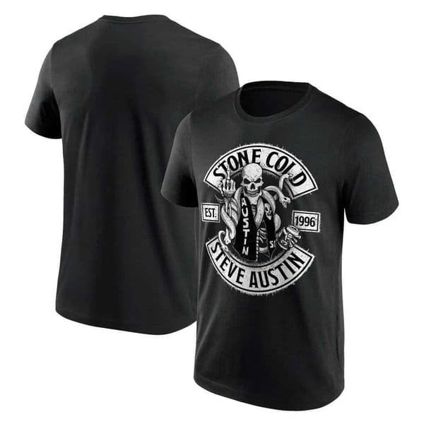 Stone Cold Austin 3 16 Day Skull Est T-Shirt 2026Summer Mens Womens Fashion Casual Cotton Oversized T-shirt Street Y2K Q260319