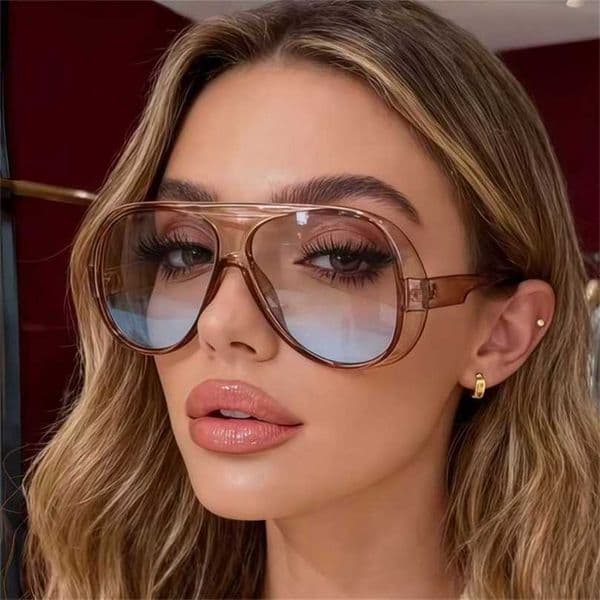 European and American retro style mens and womens fashionable sunglasses trend versatile summer sun shading and protection 49ZM