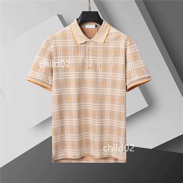 Designer Mens Polo Man Fashion Horse T Shirts Casual Men Golf Summer Polos Shirt Embroidery High Street Trend Top Tee Asian size M-3XL a20