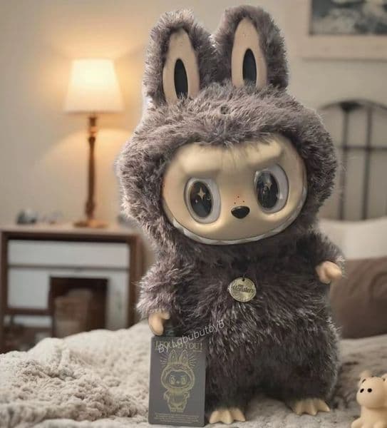 The Monsters Labubu Zimomo I Found You 58cm Vinyl Plush Doll Collectible Figure Ideal Gift Toy YIZHIXING
