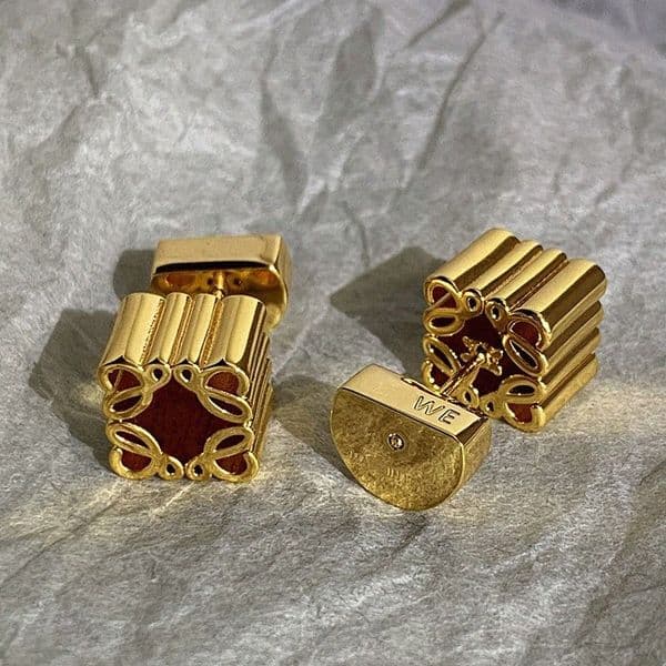 Designer Brass gold-plated solid earrings Women Stud light luxury high quality European Beautiful Earrings all Batch 18K earring jewelry for wedding p x599#