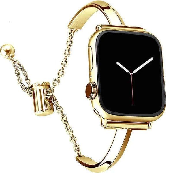 For Watch Women's Metal Strap T-shaped Thin 910 Universal Steel Bracelet IWatch Ultra 49mm44 40 42 38mm 26W0320