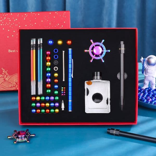 Bestseller Wholesale in-stock magnetic stress-relief creative metal signature office supplies, gifts, gel pens, stationery ddmytues