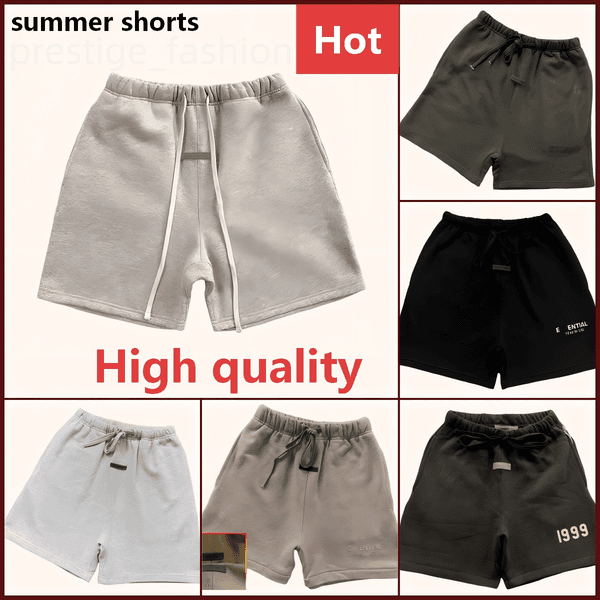 Essential Designer shorts Men's summer shorts Simple cotton single color shorts Lightweight summer breathable quick drying shorts High street retro jogging pants
