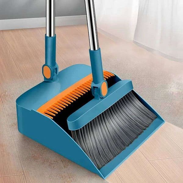 Household Dustpan Rotary Long-rod Set Two-piece Combination Cleaning Multi-functional Broom 26H0320