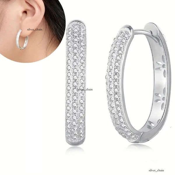 fashionable trendy thin hoop earrings for women U-shaped best-selling jewelry manufacturer wholesale Jewelry style