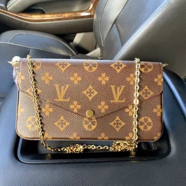 Designer handbag 3in1 fashion luxury shoulder bag cross body purse message wallet Multi FELICIE POCHETTE on chain M61276 bags for women014