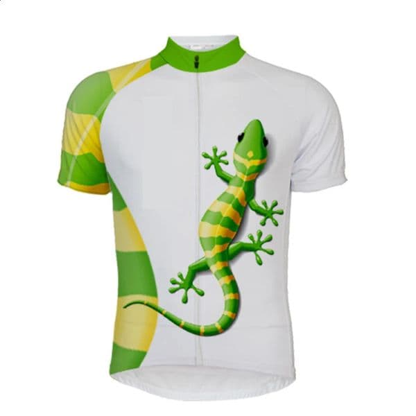 2026 New Gecko Cycling Short Sleeve Maillot Ciclismo Hombre High Quality Pro Bicycle Jersey Breathable outdoor Road Bike Clothing MTB Shir 260320 Free Shipping