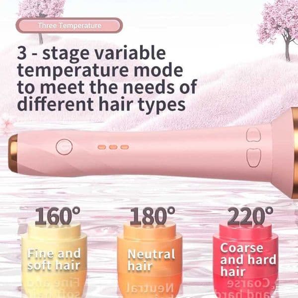 Hair Curler 28/32mm Automatic Hair Curler Large Wave Curling Iron Tongs Temperature Adjustable Anion Fast Heating Styling Curler C260528