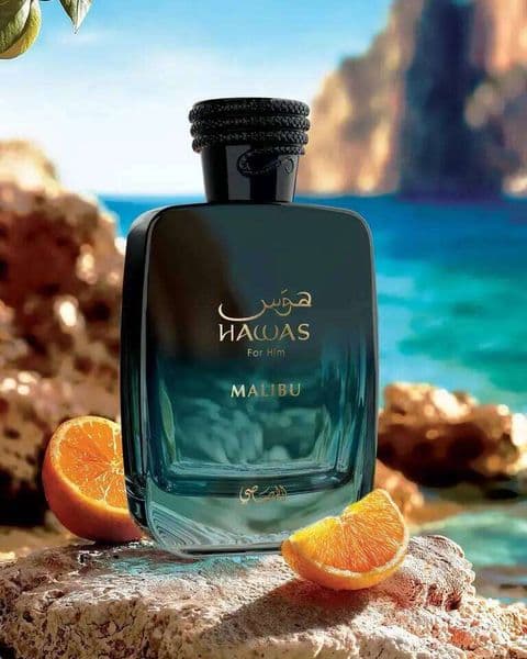 Rasasi Hawas Malibu Men's EDP 3.38 Oz Edp Spray Perfume Fragrance for Men 26L0321