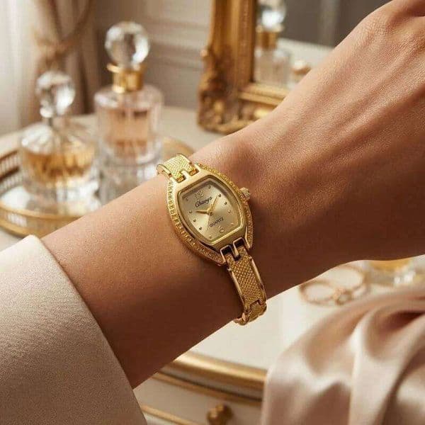 Niche Women Bracelet Luxury Gold Square Quartz Watches for Woman Fashion Elegant Ladies Watch Clock Gift relogio feminino