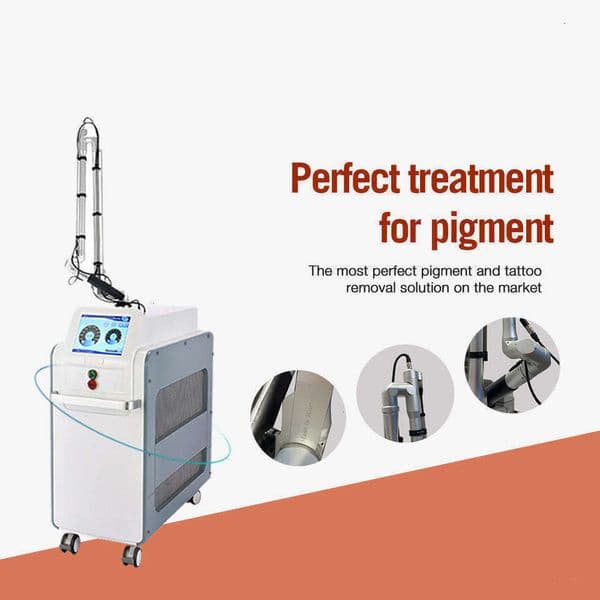 Top Quality Vertical Freckles Pigmentation Q Switch Nd Yag Eyebrow Picosecond Laser Tattoo Removal Machine Age Spots Removal Machine Affordable Price